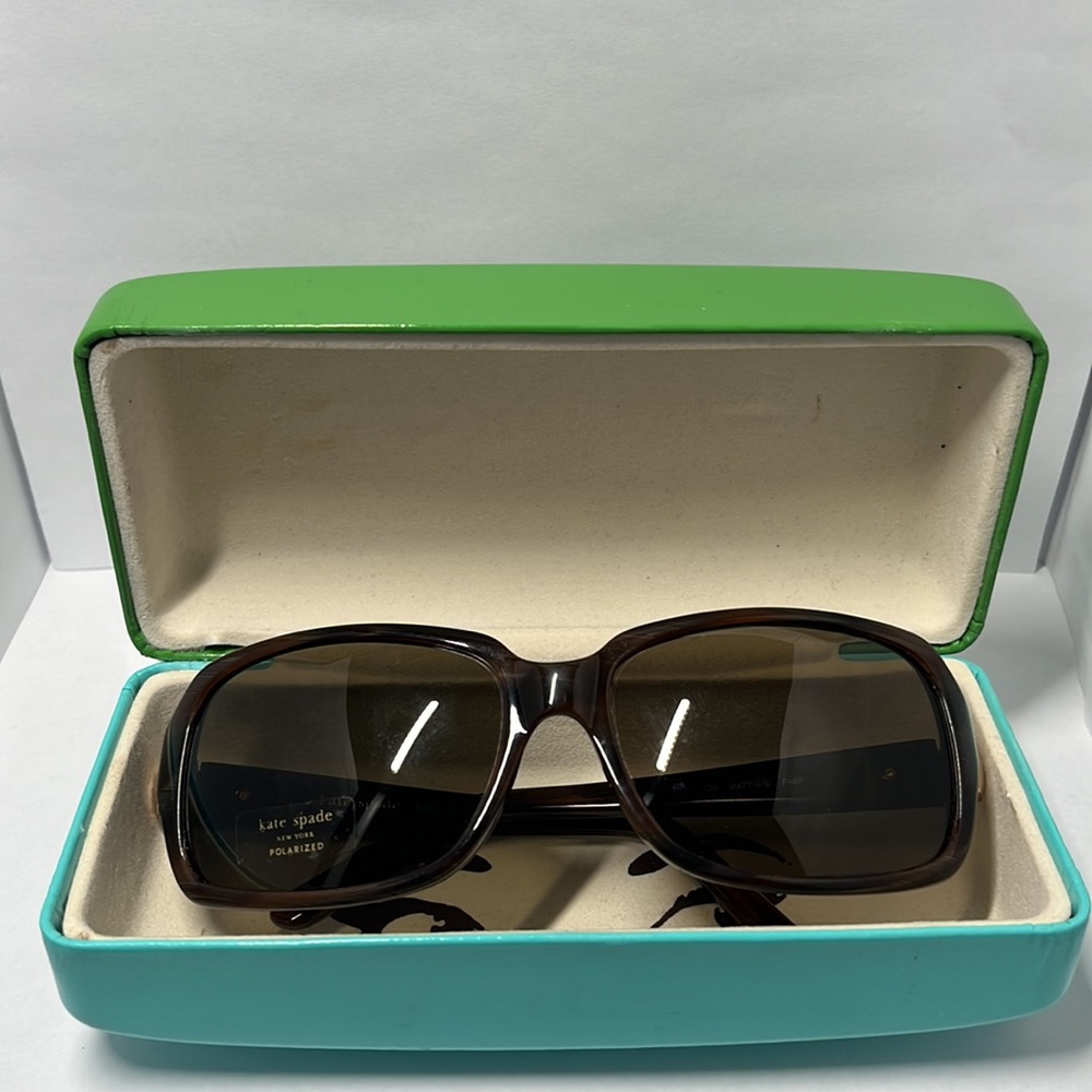 KATE SPADE MATTIE FA6P TORTOISE FRAME & TEMPLES CLEAR LENSES OEM NEW AUTH